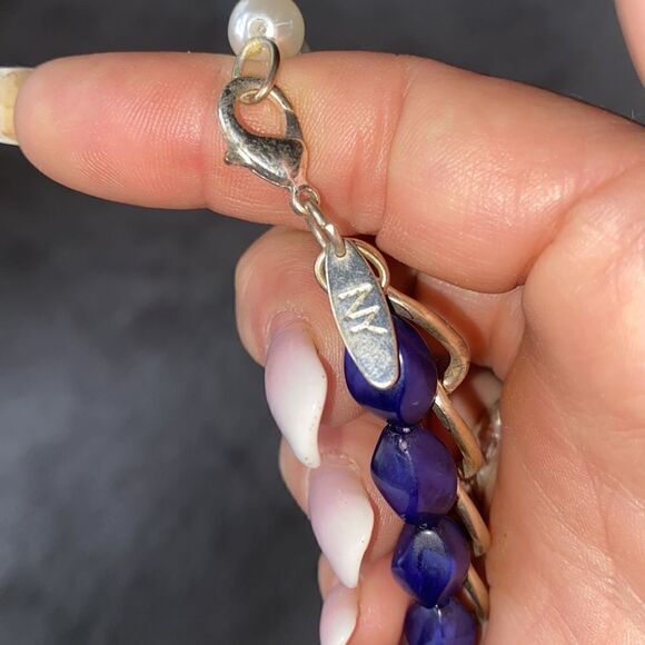 Faux Pearl Chain Necklace - Picture 6 of 7